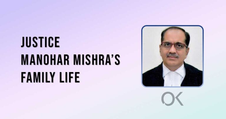 Justice Ram Manohar Narayan Mishra Family and Personal Life