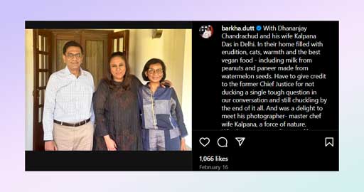 Kalpana Das Chandrachud first husband